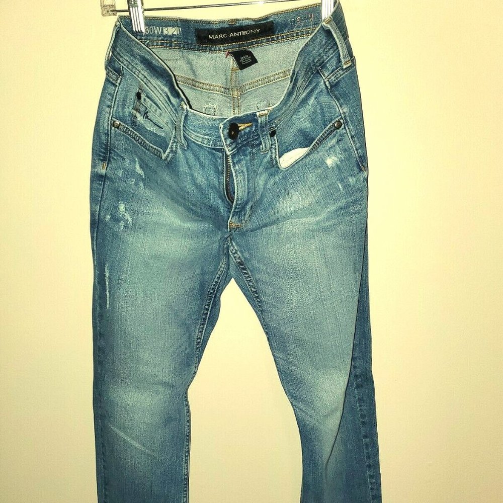 Mens Marc Anthony Jeans Tagged 30x32 Slim straight